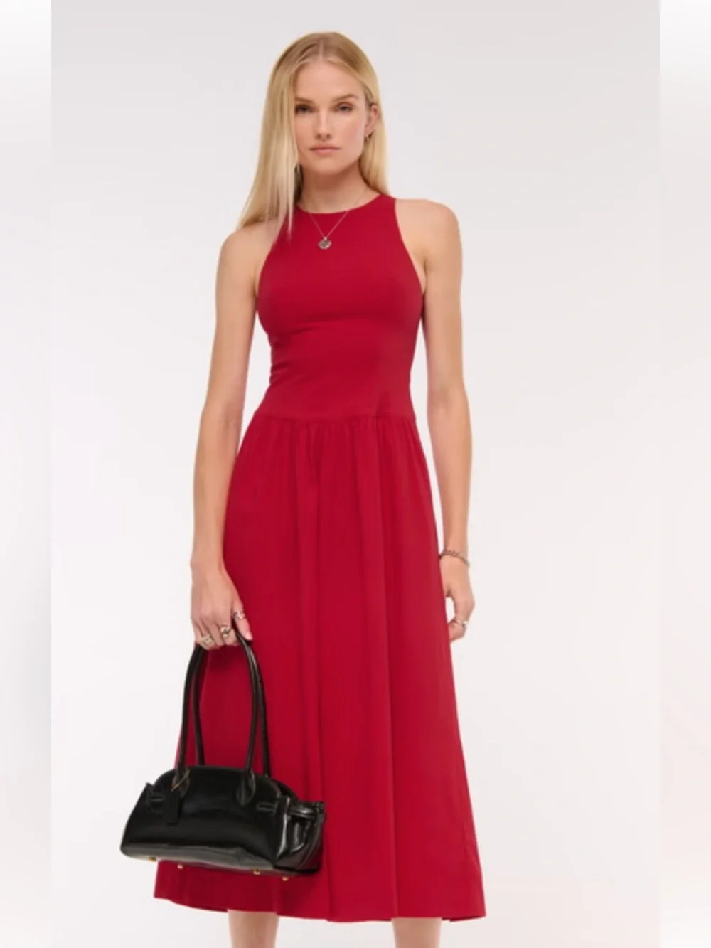 Abercrombie & Fitch striking red